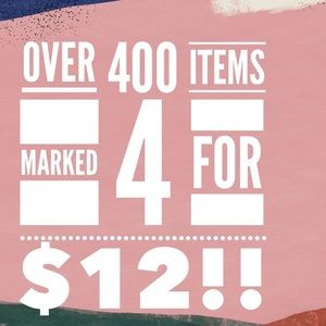 Tons of Jewelry items marked 4 for $12!!!